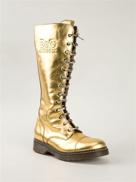 dolce and gabbana junior boots